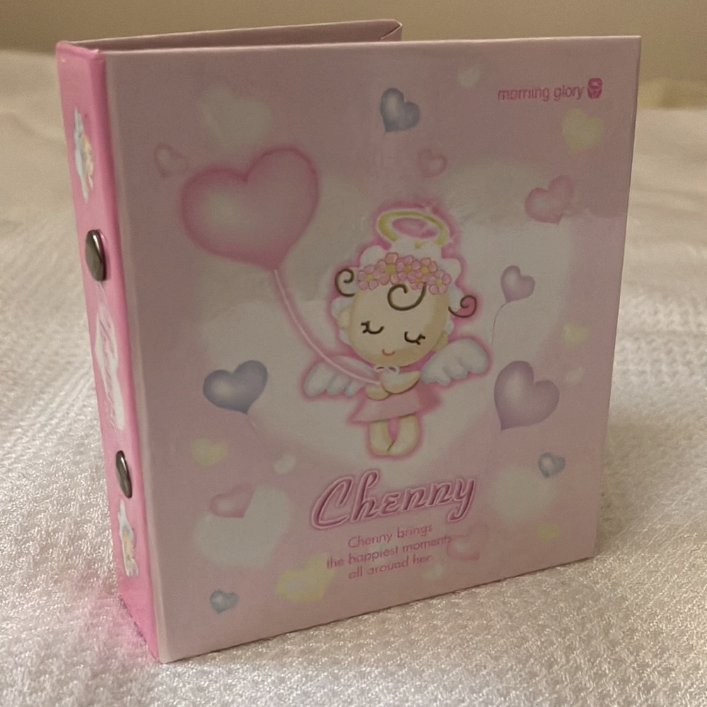 Mini binder calendar and address book Morning Glory